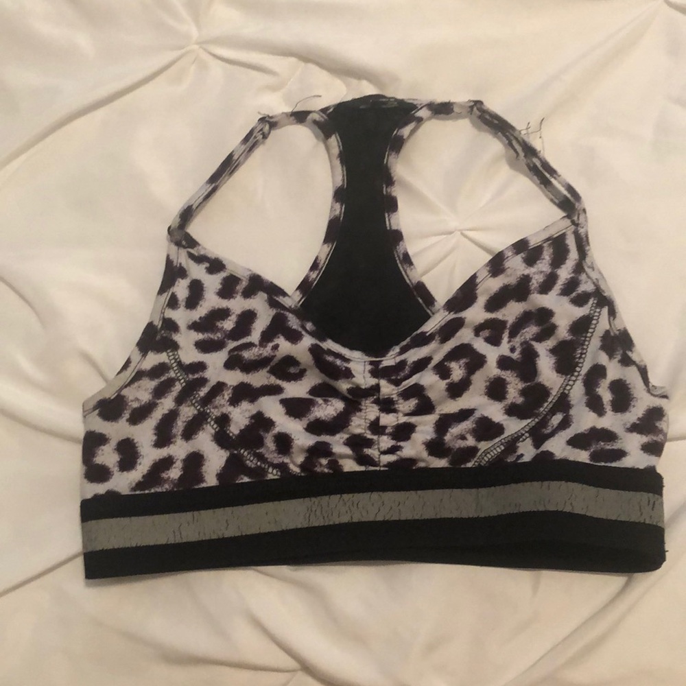 Cheetah sports bra